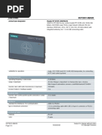 Siemens 6GT28316BA50 Datasheet