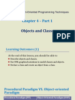 Chapter 4 (A) Objects and Classes