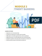 Module 2 - Investment Banking