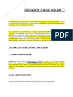 Le Bataillon de Chars Et Le Bataillon Blinde: 1. Generalites Sur Le Combat Des Blindes