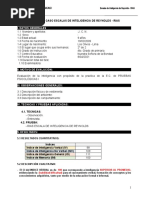 Informe de Evaluación de Rias (Propuesta)