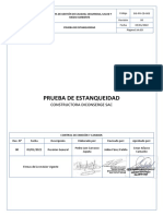 SIG-PR-QA-001 - Prueba de Estanqueidad