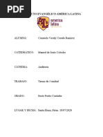 Tareas de Auditoria Unidad 3