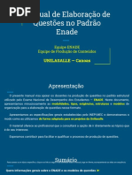 Manual para Elaboração de Questões Modelo ENADE - 2021.2 - Banco de Provas 