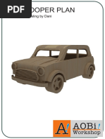 Austin Mini Cooper Plan