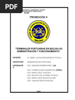 2 Terminales Portuarias en Bolivia Su Administración y Funcionamiento