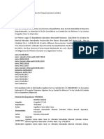 Informe de de Actividades Del Departamento Juridico