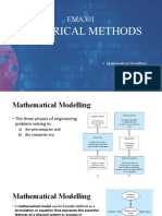 1 Mathematical Modelling (Part 1)