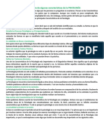 Lectura 1 Bloque I. Algunas Características, Etapa Precientífica y Significado de La PSICOLOGÍA