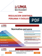 Regulacion Sanitaria Peruana y Evolución