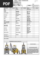 Check List Retroexcavadora Compress