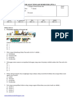 Soal PTS Semester 1 Kelas 5 Tema 1