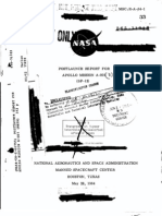 Post Launch Report For Apollo Mission A-001