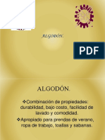 ALGODÓN Presentacion