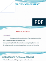 Functions of Management