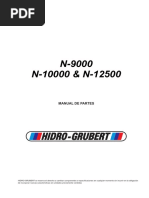 Manual de Partes - Hidrogrubert N9000 - N10000 - N12500