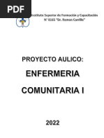 Proyecto Aulico Enfermeria Comunitaria I