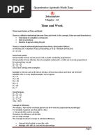 500 - Time and Work Question & Answers Free PDF