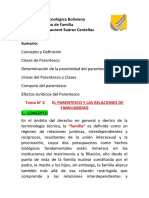 Tema 3 El Parentesco y Las Relaciones de Familiaridad