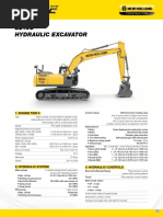 Nhce Hydraulic Excavator E215c Evo