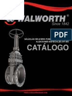 Válvulas de Acero Fundido Inoxidable y Aleaciones Especiales API 603