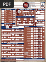 Pathfinder 2e - Ficoha Editavel