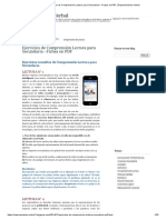 Ejercicios de Comprensión Lectora para Secundaria - Fichas en PDF - Razonamiento Verbal