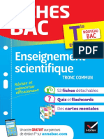 Fiches Bac Enseignement Scientifique Tle Tronc Commun (COLLECTIF)