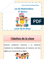 30-05-2022 Matemática - Resolución de Problemas Con Multiplicación