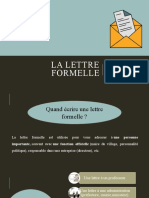 La Lettre Formelle