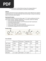 NEW Organic Chem Lab - 4C Experiment Lab Report