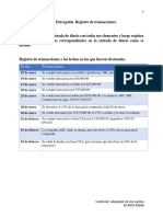 Unidad 3. Actividad 1. Entregable. Registro de Transacciones