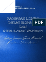 Panduan Lomba Debat Ekonomi Dan Perbankan Syariah