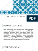 Sejarah Herbal