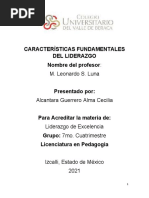 CARACTERÌSTICAS FUNDAMENTALES DEL LIDERAZGO (Recuperado Automáticamente)