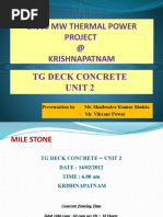 2x800 MW Thermal Power Project - TG Deck