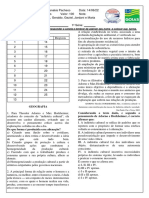 1 ANO B, C D CIENCIAS HUMANAS 1 B, C, D SERIE II BIM Matutino