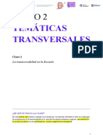 CLASE 1 - La Transversalidad en La Escuela.