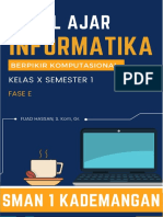 Modul Ajar Informatika Kelas X Fase E SMAN 1 KADEMANGAN