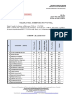 Cosenza Graduatoria Clarinetto