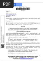 Tránsito - Concepto Sobre La Validez Del Artículo 817 Del Estatuto Tributario Sobremultas y Comparendos de Tránsito - 20211340103731