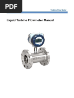 Manual - Turbine Flowmeter