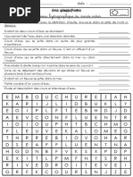 Exercices - Vocabulaire de L'hydrographie