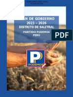 Plan de Gobierno Podemos Peru - Salitral PDF