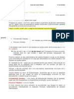 Aulas Praticas de Direito Fiscal II