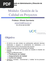 DAP 06 Gestión de La Calidad en Proyectos