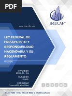 Ley Federal de Presupuesto y Responsabilidad Hacendaria Cursos 77