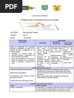 El Espiritu Santo Nos Fortalece en Fe y Nos Da Energía