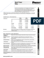 rPDU - Spec Sheet - Panduit