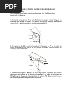 Equilibrio de Cuerpo Rigido en Dos Dimensiones